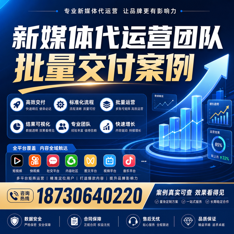 铜陵代运营公司多客户账号批量高效交付案例